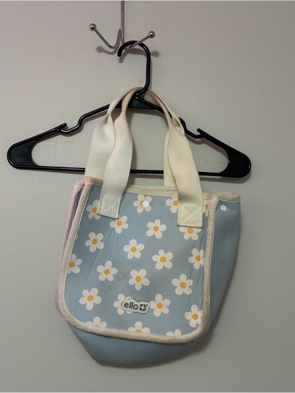 Ello Daisy Mini Tote Bag in Light Blue